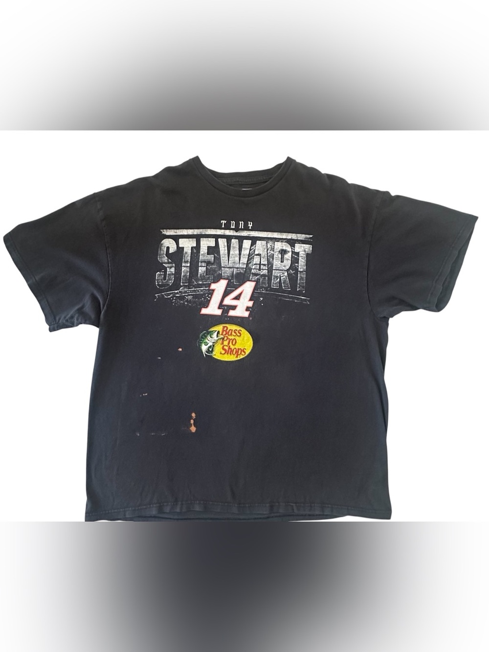 Vintage Tony Stewart Graphic short sleeve tee.